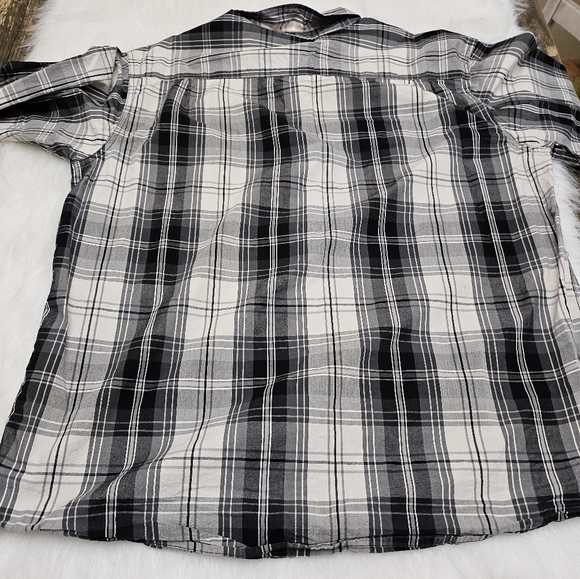 Carhartt Men’s Long Sleeve Button Down Relaxed Fit Shirt Plaid XL - Picture 8 of 10